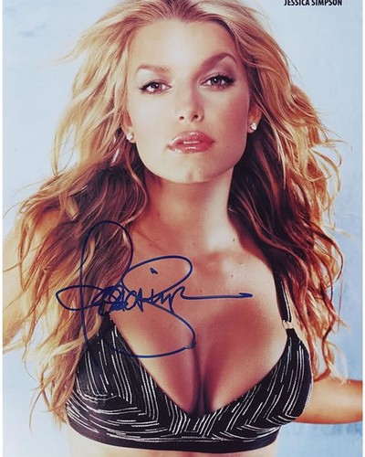Jessica simpson autografo - jessica,