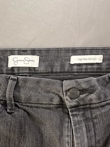 Jeans denim nero skinny