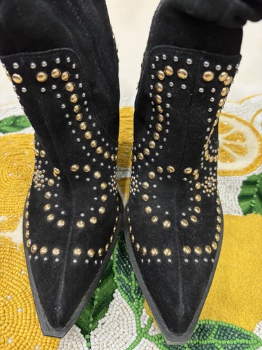 Stivali western con - , borchie